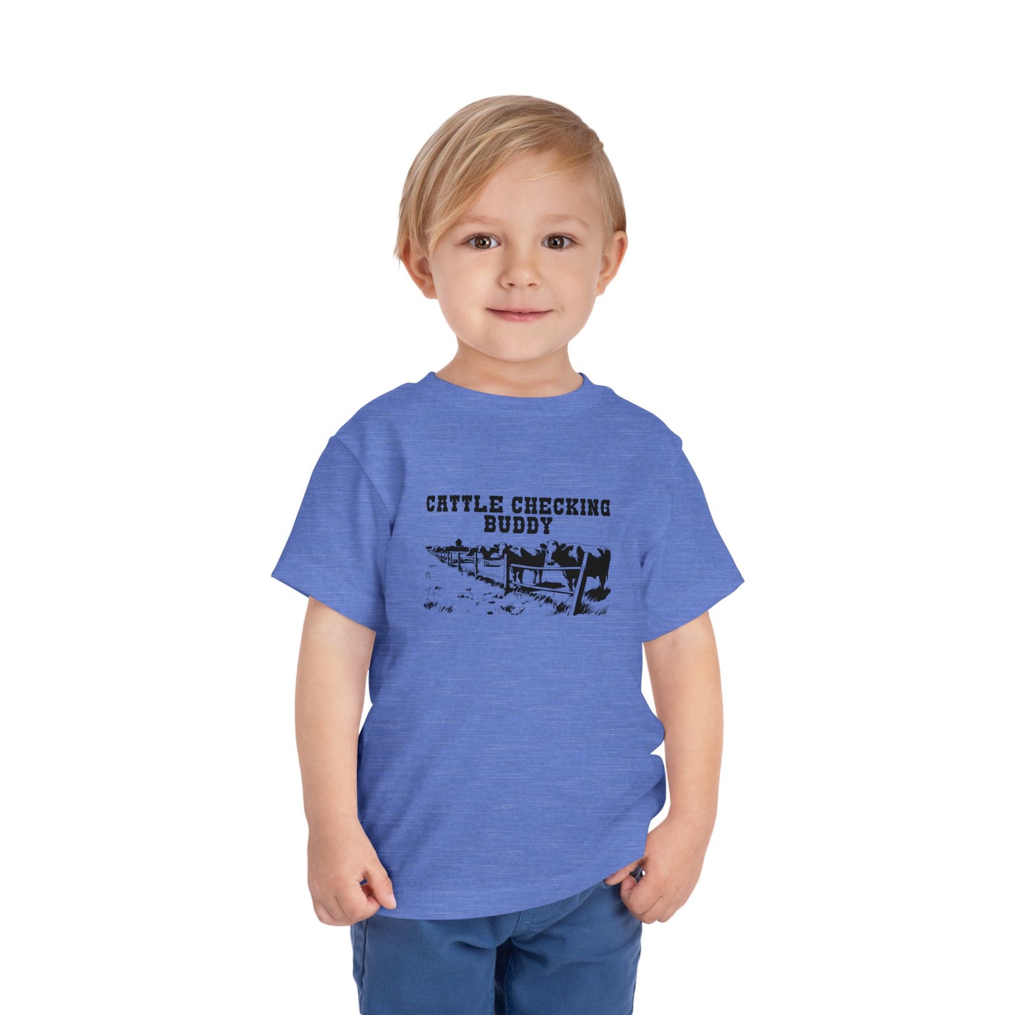 Cattle Checking Toddler Tee