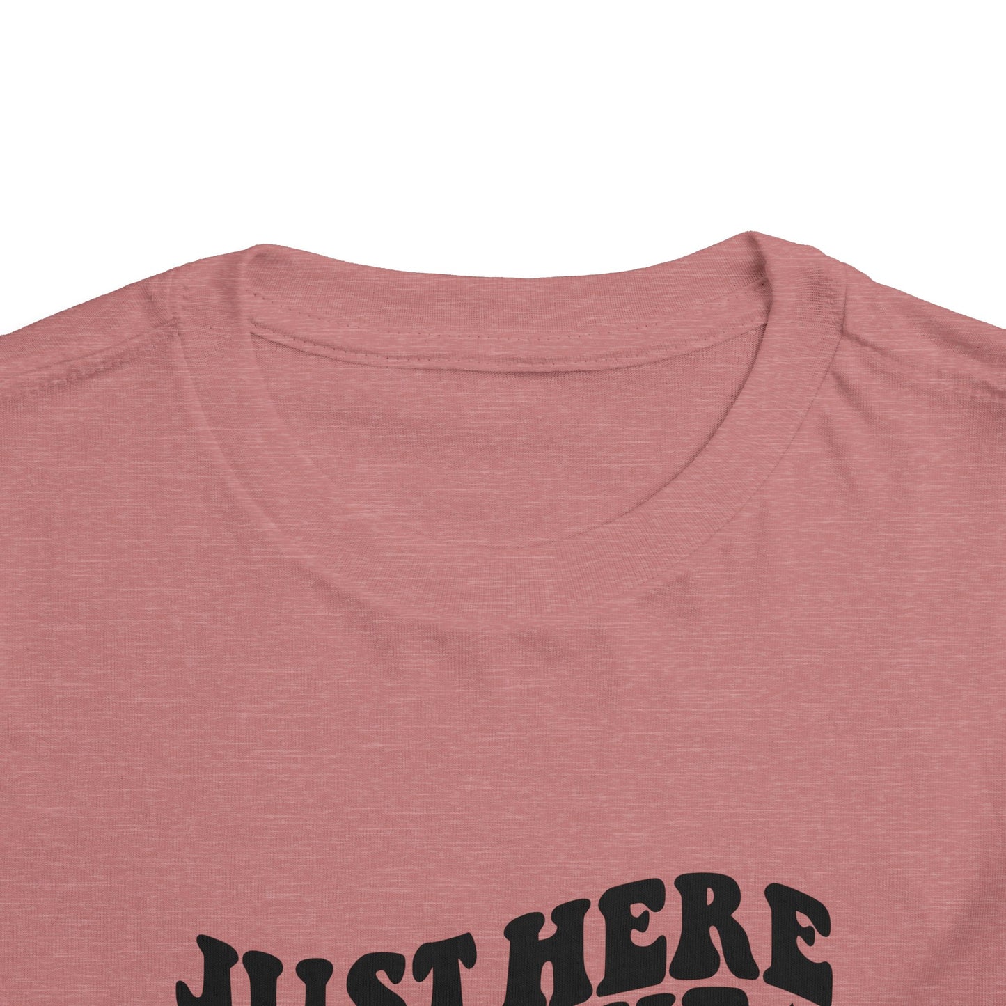 Just Here for the Snacks Toddler Tee