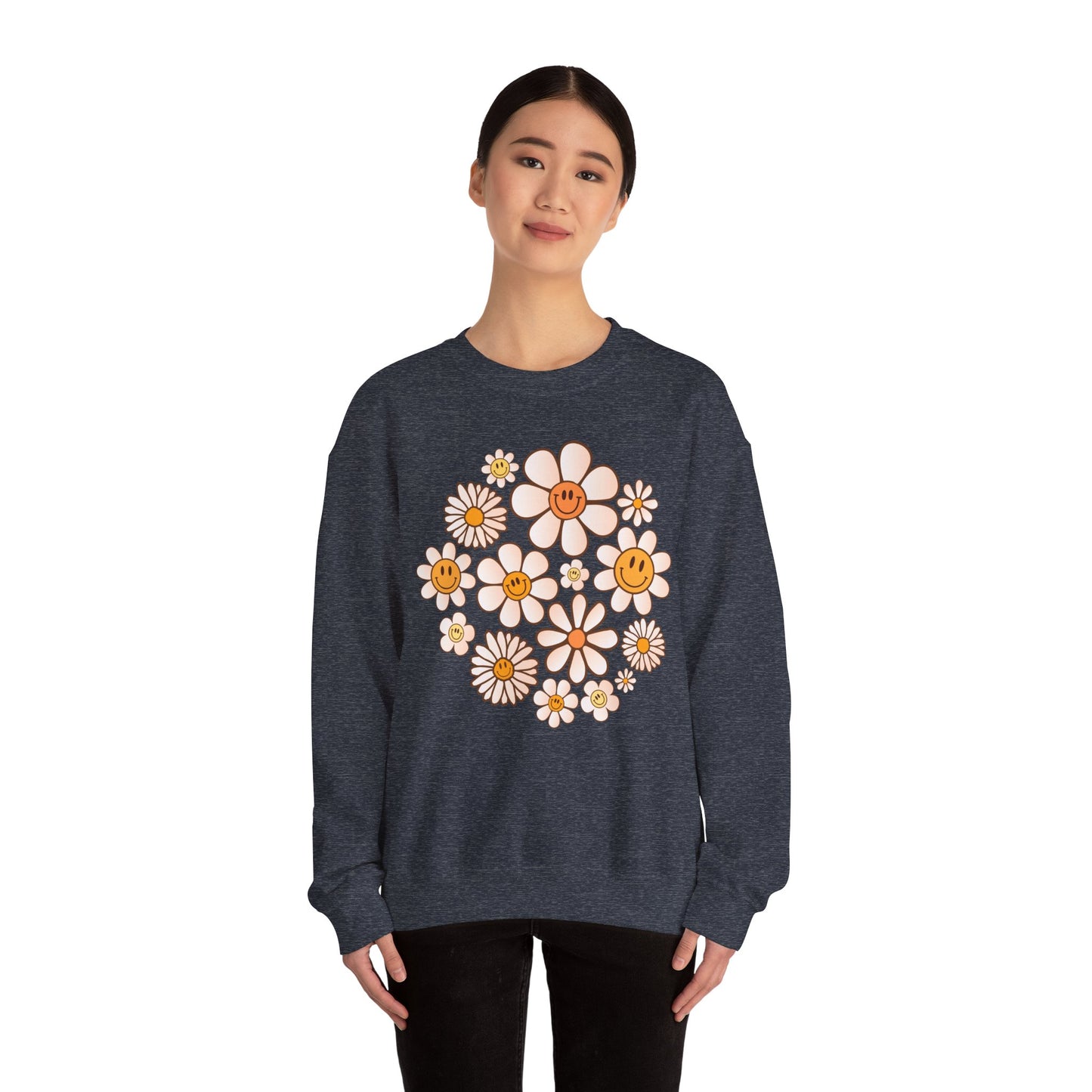 Flower Crewneck Sweatshirt