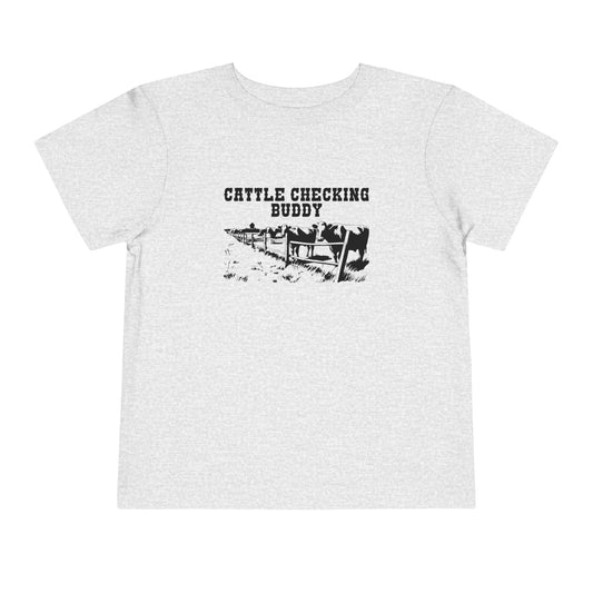 Cattle Checking Toddler Tee